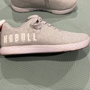 No bull grey & white shoes